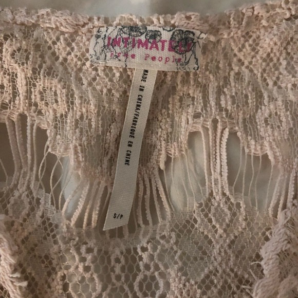 Free People Peekaboo Lace Dress Size S - Picture 6 of 6